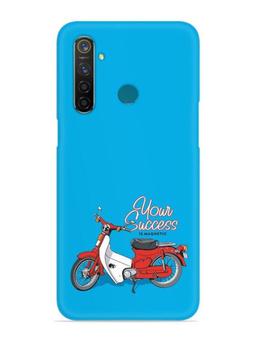 Motorcycles Image Vector Snap Case for Realme 5 Pro Zapvi