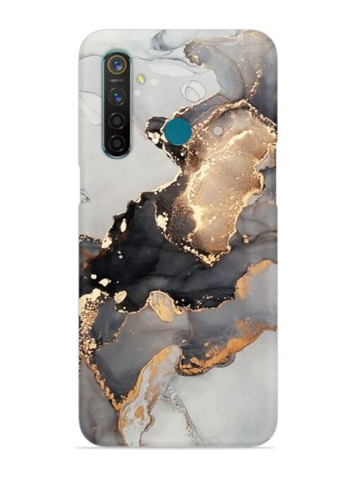 Luxury Abstract Fluid Snap Case for Realme 5 Pro