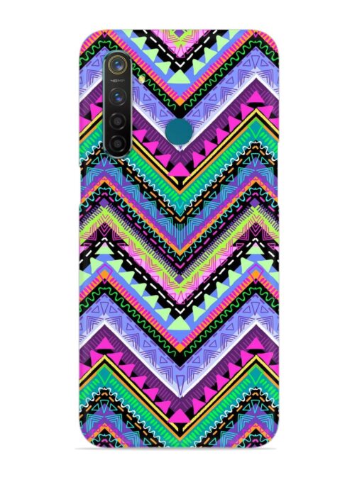 Tribal Aztec Print Snap Case for Realme 5 Pro