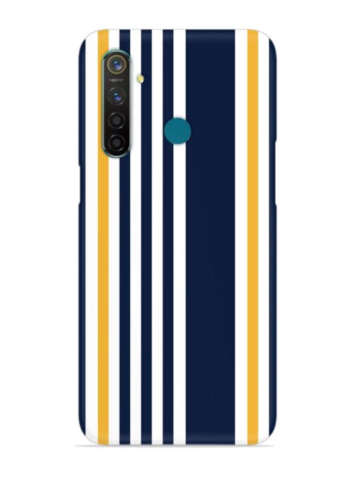 Seamless Stripe Pattern Snap Case for Realme 5 Pro