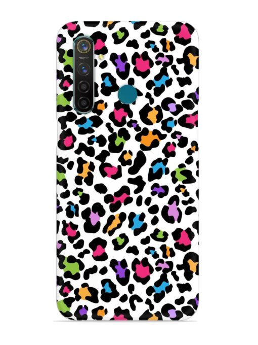 Seamless Leopard Pattern Snap Case for Realme 5 Pro