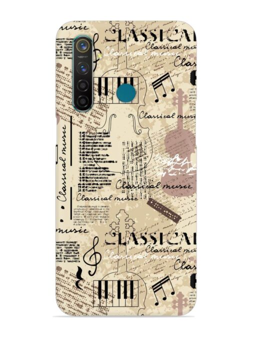 Classical Music Lpattern Snap Case for Realme 5 Pro Zapvi