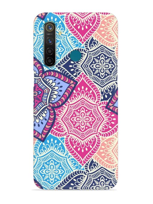 Ethnic Floral Seamless Snap Case for Realme 5 Pro