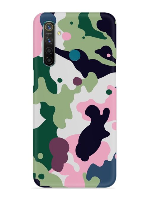 Seamless Funky Camouflage Snap Case for Realme 5 Pro Zapvi