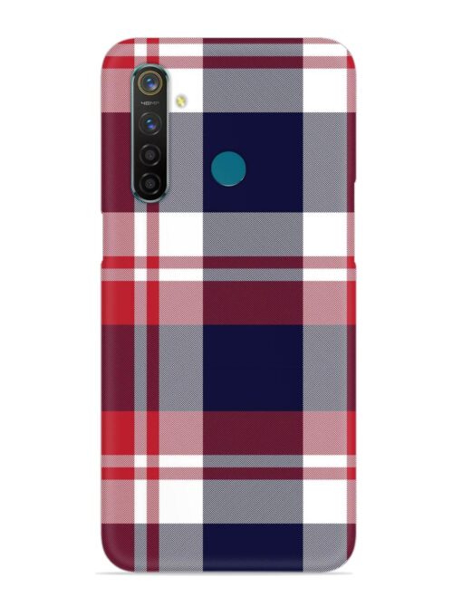 Classic Plaid Tartan Snap Case for Realme 5 Pro Zapvi