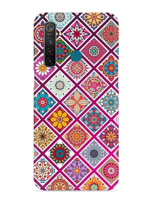 Seamless Tile Pattern Snap Case for Realme 5 Pro Zapvi