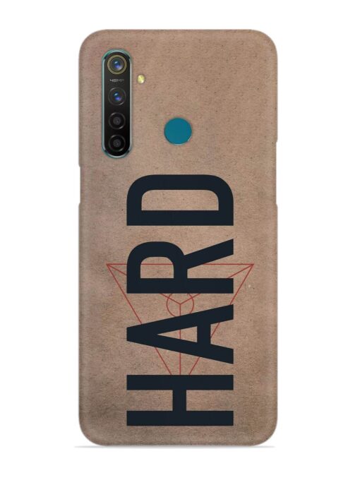 Hard Typo Snap Case for Realme 5 Pro