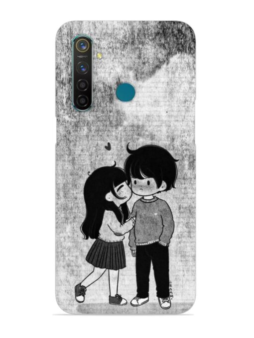 Couple Love Highlights Snap Case for Realme 5 Pro Zapvi