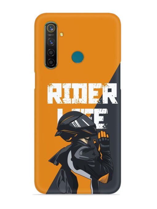 Rider Life Snap Case for Realme 5 Pro Zapvi