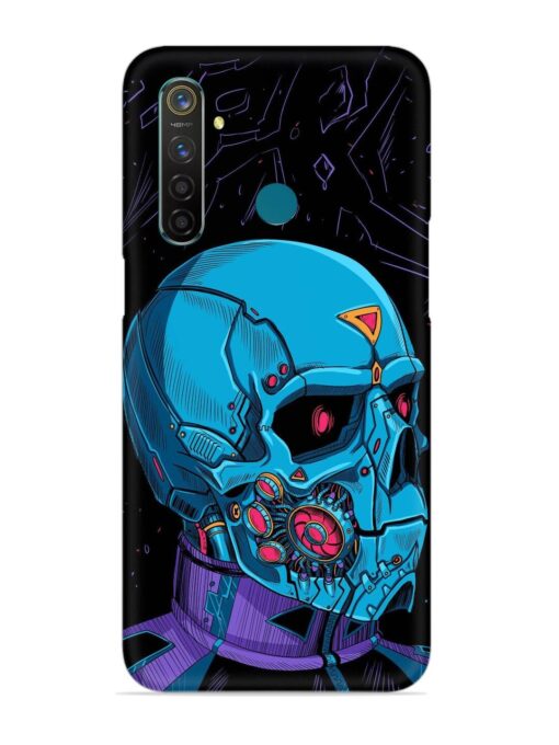 Skull Robo Vector Snap Case for Realme 5 Pro