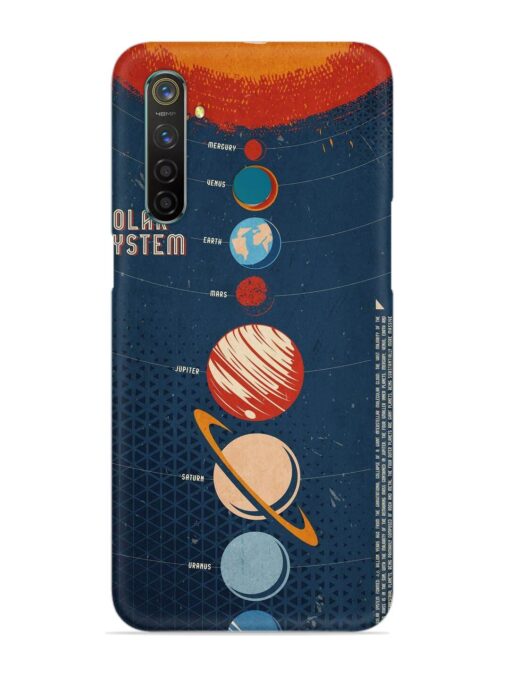 Solar System Vector Snap Case for Realme 5 Pro