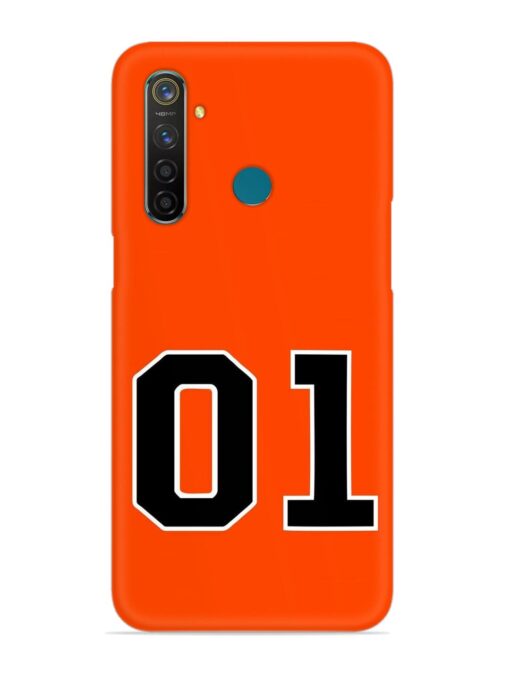 01 Number Snap Case for Realme 5 Pro