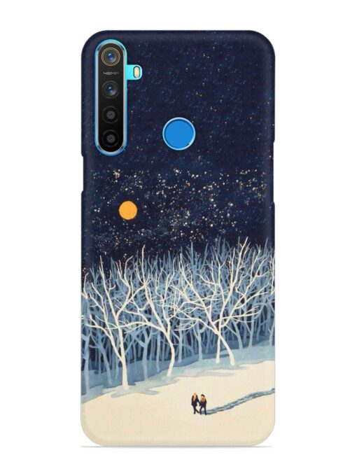 Full Moon Snowshoe Tour Snap Case for Realme 5S