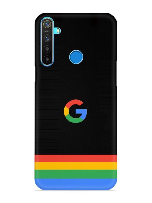 Google Logo Art Snap Case for Realme 5S