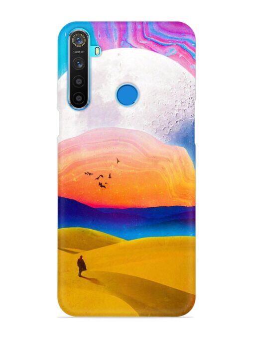 Sandy Desert Snap Case for Realme 5S Zapvi