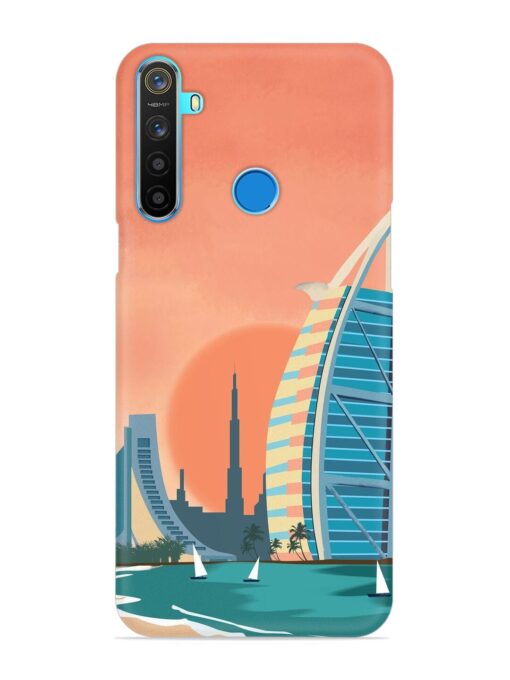 Dubai Architectural Scenery Snap Case for Realme 5S Zapvi