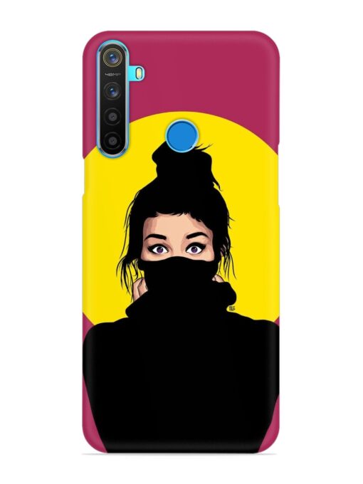 Girly Vector Snap Case for Realme 5S Zapvi