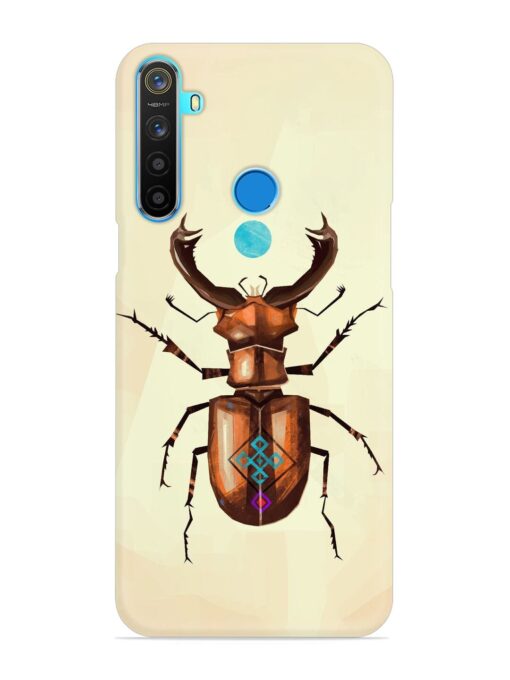 Stag Beetle Vector Snap Case for Realme 5S