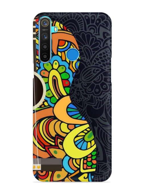 Guitar Vector Art Snap Case for Realme 5S