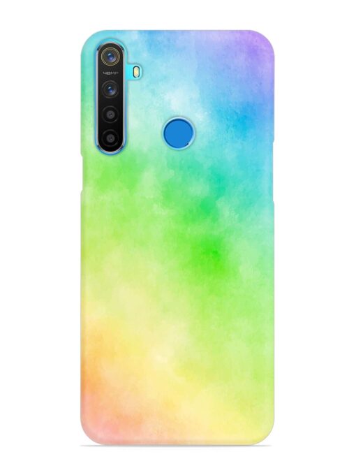 Watercolor Mixture Snap Case for Realme 5S Zapvi