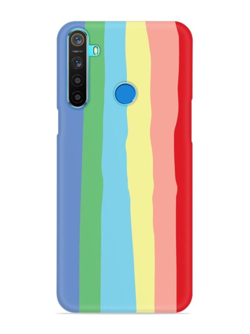 Rainbow Premium Shade Snap Case for Realme 5S Zapvi