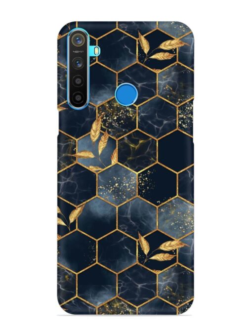 Marble Hexagon Seamless Snap Case for Realme 5S Zapvi