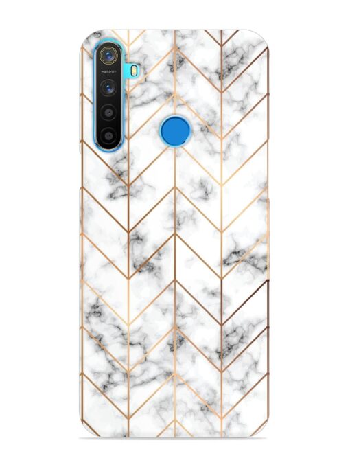 Vector Marble Texture Snap Case for Realme 5S Zapvi