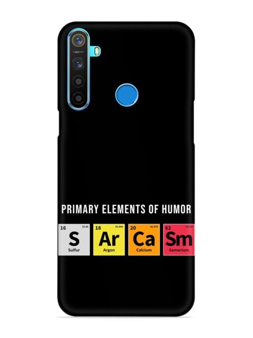 Primary Elements Humor Snap Case for Realme 5S Zapvi