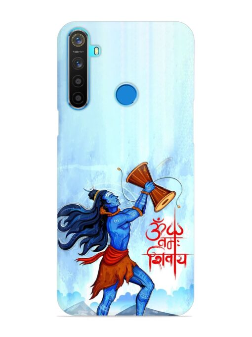 Illustration Lord Shiva Snap Case for Realme 5S Zapvi