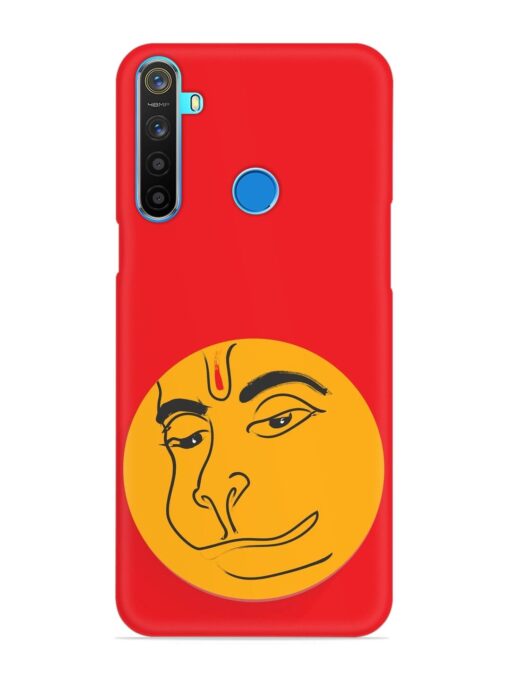 Lord Hanuman Vector Snap Case for Realme 5S