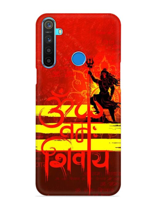 Illustration Lord Shiva Snap Case for Realme 5S Zapvi