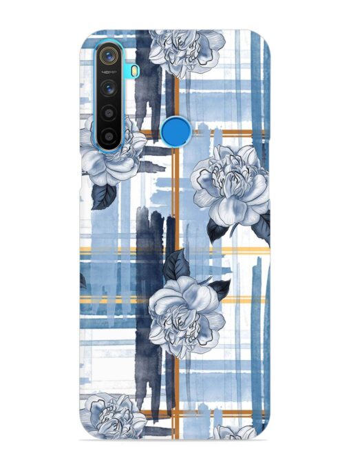 Watercolor Pattern Rose Snap Case for Realme 5S Zapvi