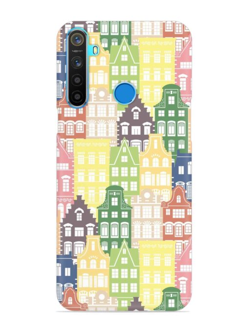 Seamless Shapes Pattern Snap Case for Realme 5S