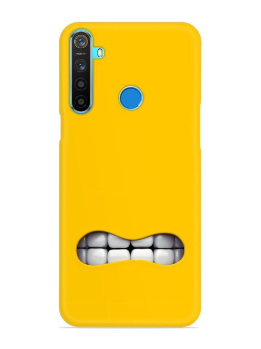 Mouth Character On Snap Case for Realme 5S Zapvi