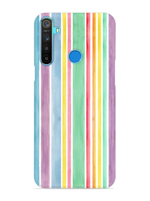 Hand Drawn Watercolor Snap Case for Realme 5S