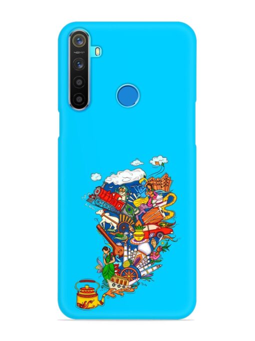 Vector Design Indian Snap Case for Realme 5S