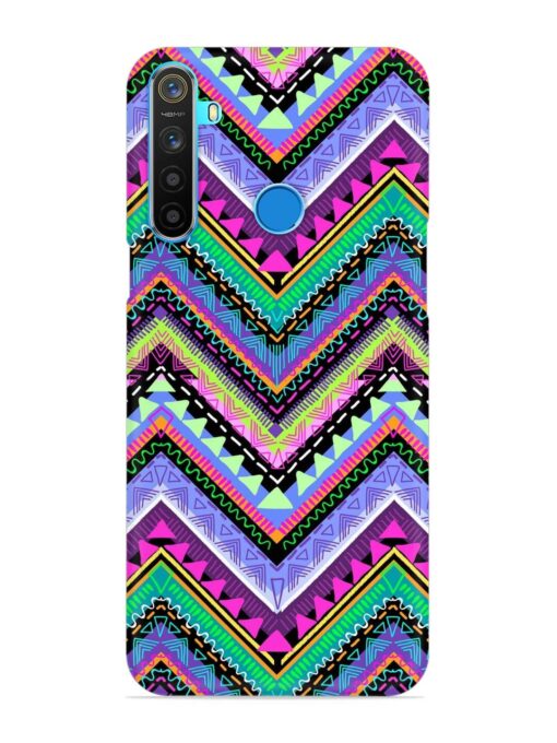 Tribal Aztec Print Snap Case for Realme 5S Zapvi