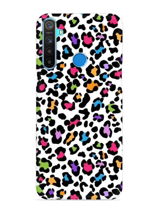 Seamless Leopard Pattern Snap Case for Realme 5S