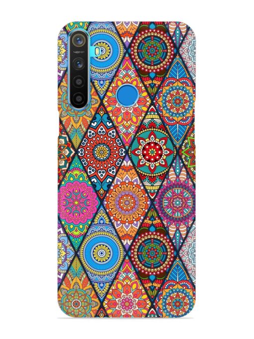 Seamless Tile Pattern Snap Case for Realme 5S Zapvi