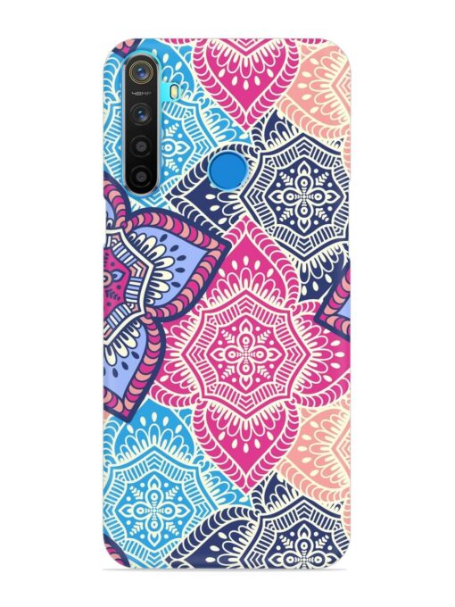 Ethnic Floral Seamless Snap Case for Realme 5S Zapvi