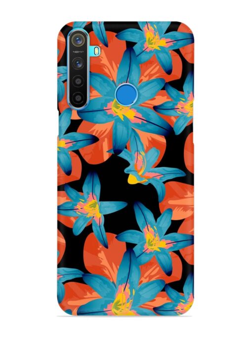 Philippine Flowers Seamless Snap Case for Realme 5S