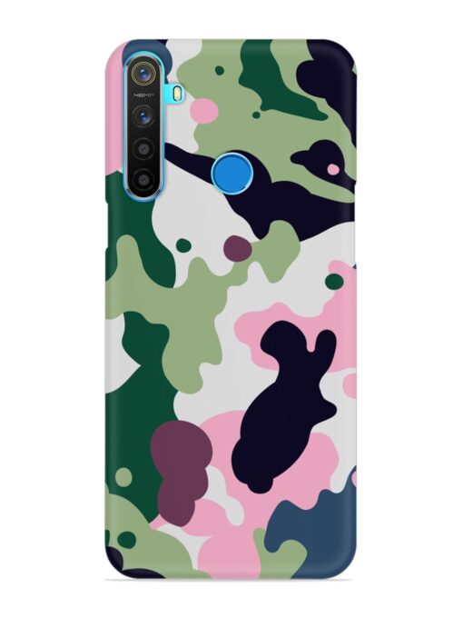 Seamless Funky Camouflage Snap Case for Realme 5S Zapvi