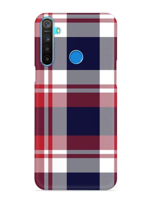 Classic Plaid Tartan Snap Case for Realme 5S Zapvi