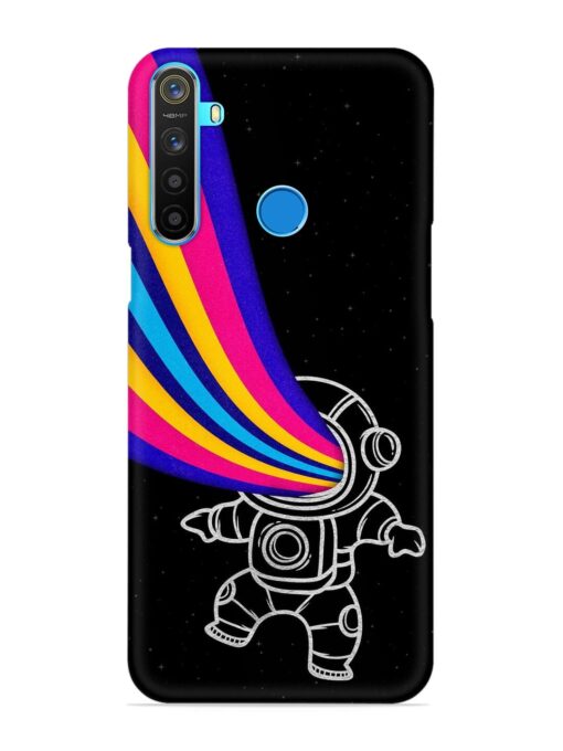 Astronaut Snap Case for Realme 5S Zapvi