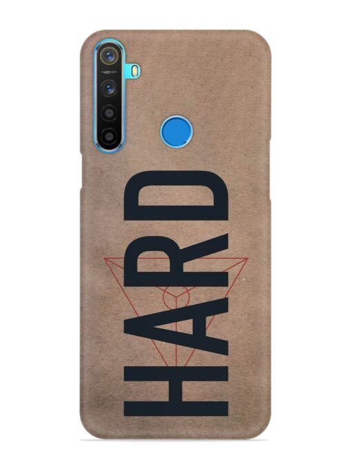 Hard Typo Snap Case for Realme 5S Zapvi