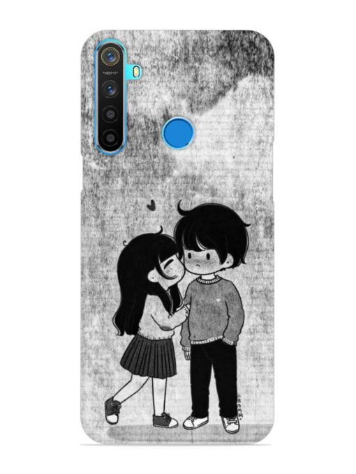 Couple Love Highlights Snap Case for Realme 5S Zapvi