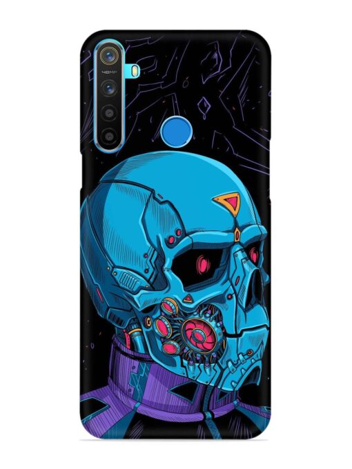 Skull Robo Vector Snap Case for Realme 5S Zapvi