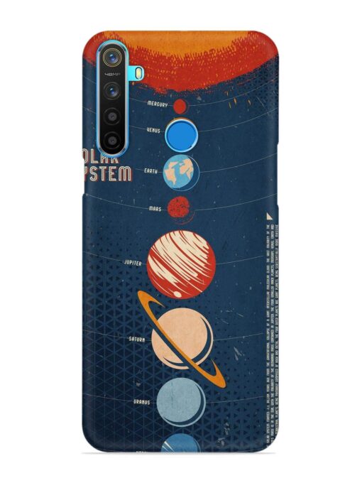 Solar System Vector Snap Case for Realme 5S