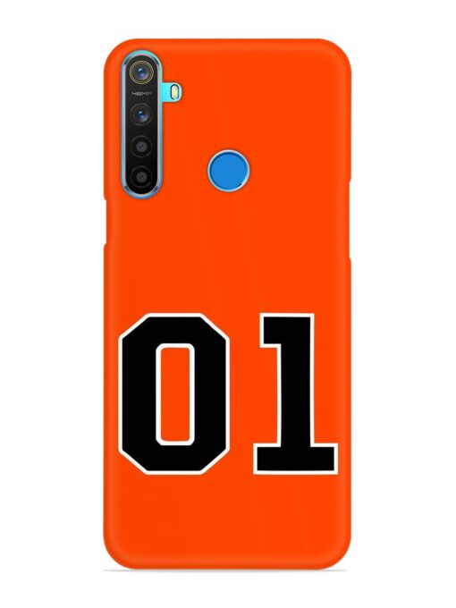 01 Number Snap Case for Realme 5S