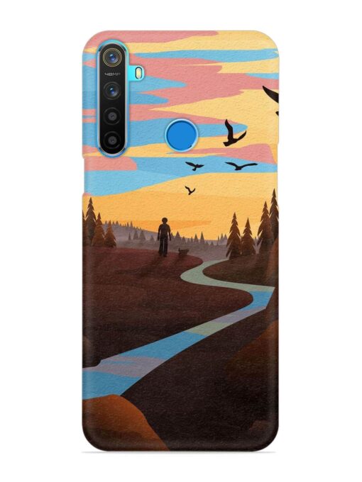 Natural Landscape Art Snap Case for Realme 5S Zapvi